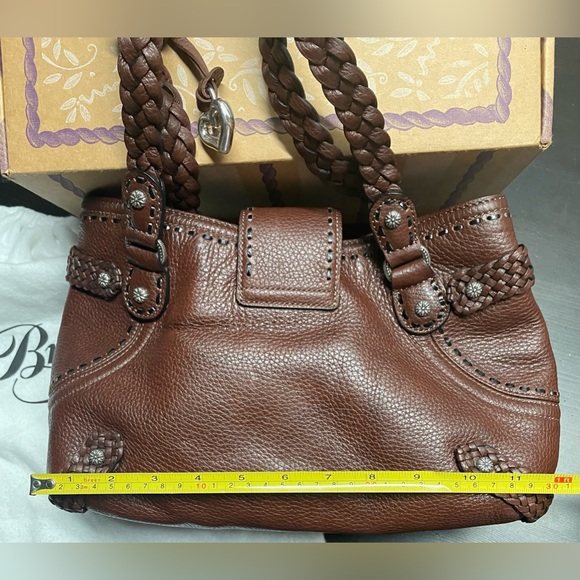 Brighton *NEW* Genuine Leather Shoulder Bag. Size OS - Picture 2 of 16